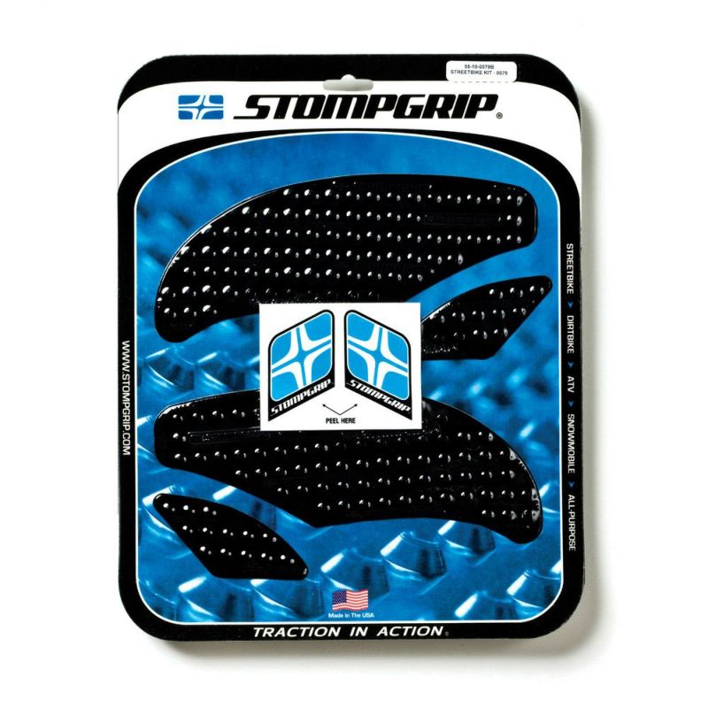 STOMPGRIP トラクションパッド(タンク)キット スピードトリプル 11-15 (ブラック)-01