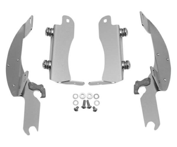 MEMPHIS SHADES トリガーロックマウントキット for バットウィングフェアリング ポリッシュ VN1700/E/G バルカンクラシック VN1700C バルカンノマド-01