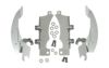 MEMPHIS SHADES トリガーロックマウントキット for バットウィングフェアリング ポリッシュ XVS950 V-Star 09-15-01