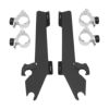 MEMPHIS SHADES トリガーロックマウントキット for バットウィングフェアリング ブラック VTX1300C 04-09-01