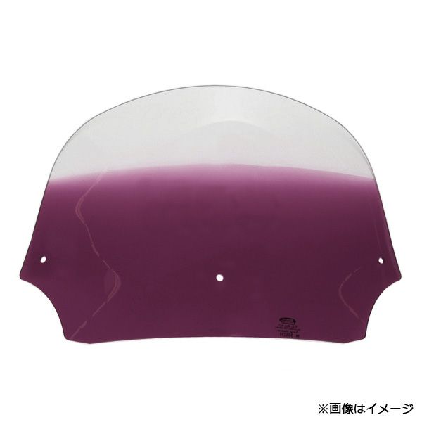 MEMPHIS SHADES バットウィングフェアリング用 ウィンドシールド 9" Gradient Purple-01