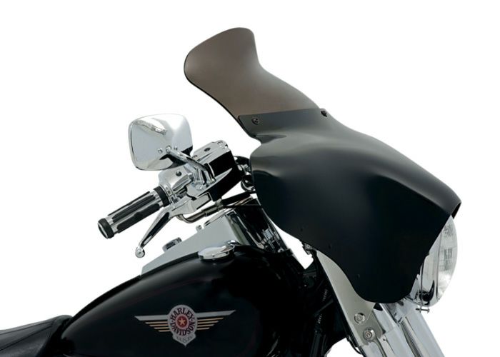 MEMPHIS SHADES バットウィングフェアリング用 スポイラーウィンドシールド 9"Smoke-02