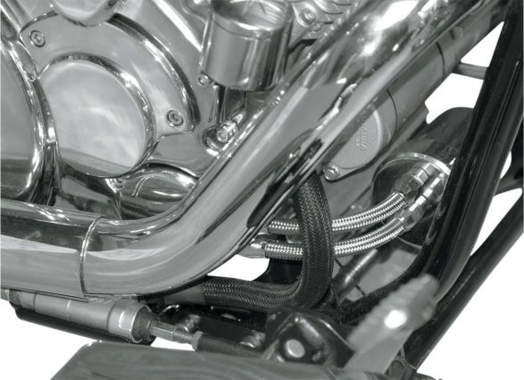 BARON オイルフィルターリロケーションキット XVS1100-02