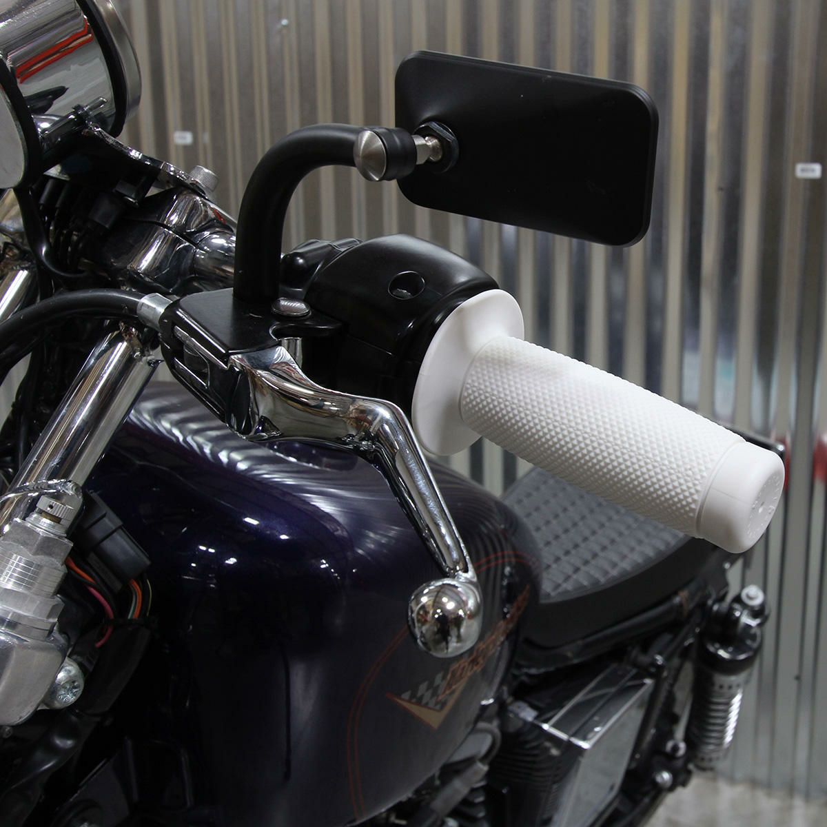 BILTWELL RENEGADE グリップ ホワイト 22.2mm用-03
