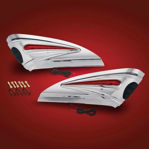 SHOW CHROME ＬＥＤサドルバッグスカッフアクセント クローム GL1800-01