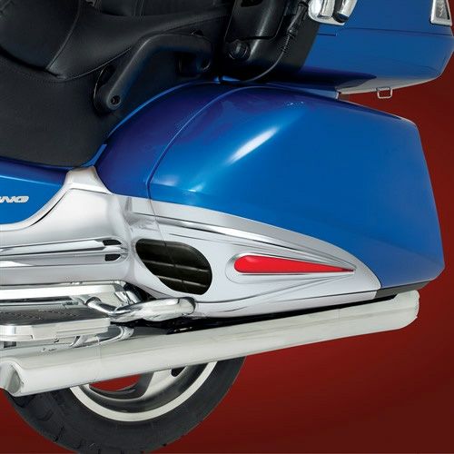 SHOW CHROME ＬＥＤサドルバッグスカッフアクセント クローム GL1800-02