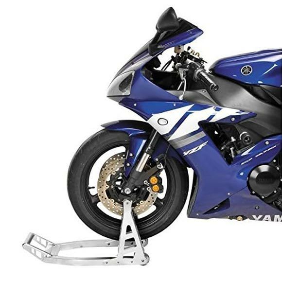 BIKEMASTER ユニバーサル アルミニウム フロントスタンド ポリッシュ TLAMS300-02