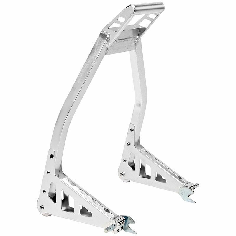 BIKEMASTER ユニバーサル アルミニウム リアスタンド ポリッシュ TLAMS500-01