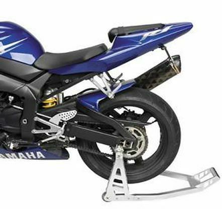 BIKEMASTER ユニバーサル アルミニウム リアスタンド ポリッシュ TLAMS500-02