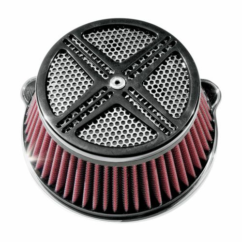 YAMAHA ボルト エアクリーナー ビッグエアキット ブラック V-Star950/1300/ストライカー/Bolt  BARON-03