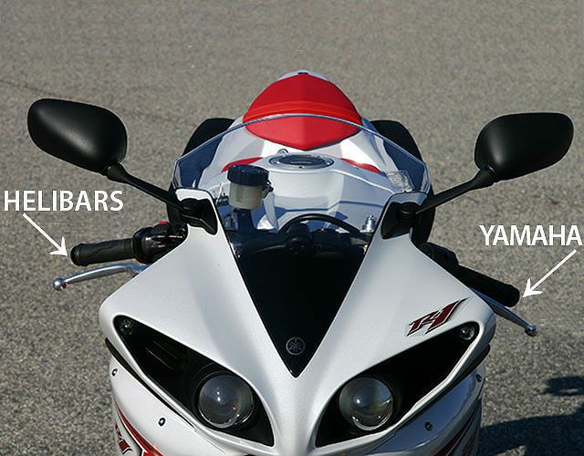 HeliBars Trac Star ハンドルバー for YZF-R1 09-14 TS09037 | バイクカスタムパーツ専門店  モトパーツ(MOTO PARTS)