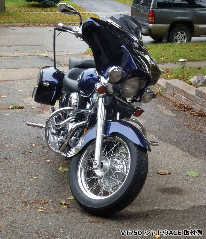 TSU ワンピース Double Books ストレージフェアリング VT750 シャドウエアロ 04-14-03