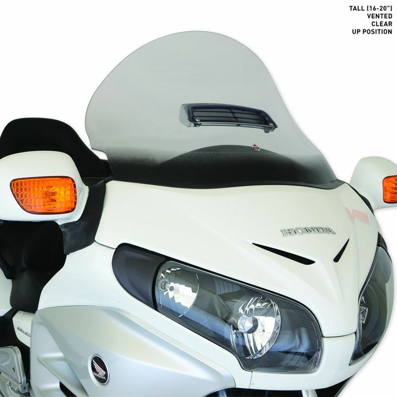 KLOCK werks FLARE ウィンドシールド GL1800 クリア ベンチ対応 トール-01