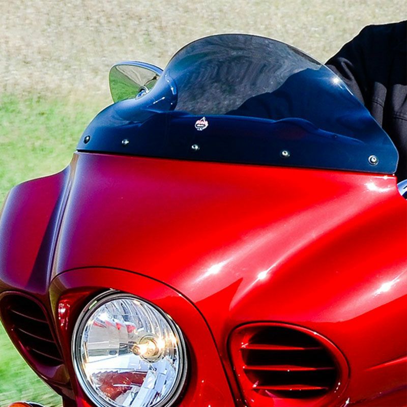 KLOCK werks FLARE ウィンドシールド VN1700 バルカン ボイジャー/バケーロ ダークスモーク 9"-02