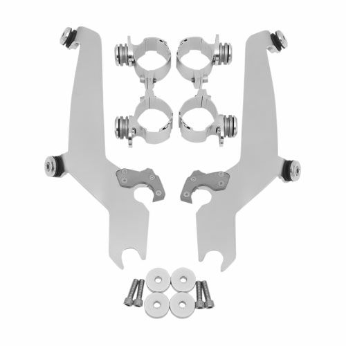 MEMPHIS SHADES スポーツシールド トリガーロックマウントキット VT600/750 シャドウ VL1500 バルカン 他 ポリッシュ-01