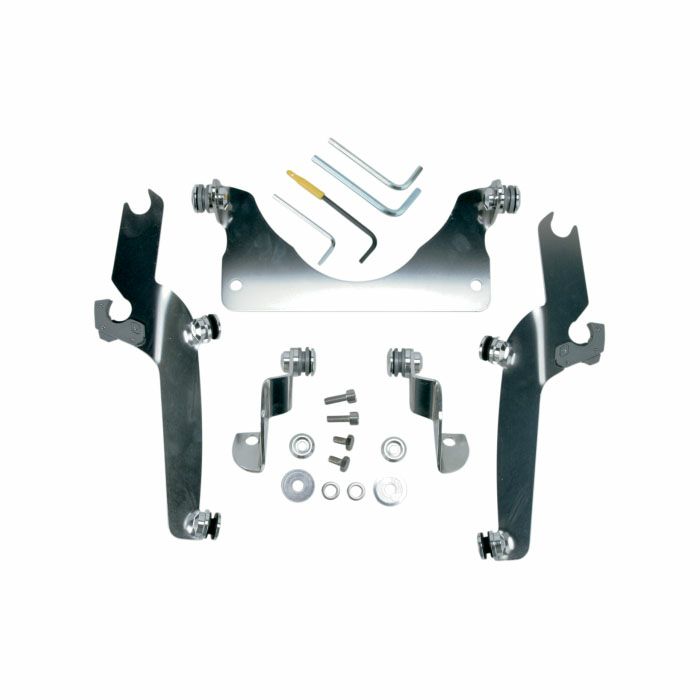 MEMPHIS SHADES スポーツシールド トリガーロックマウントキット VL1500 ブルバード C90/T ポリッシュ-01