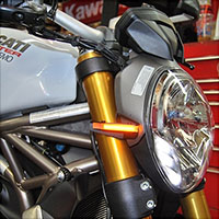 DUCATI旧MONSTER テールランプカウル 左右ウィンカー付き