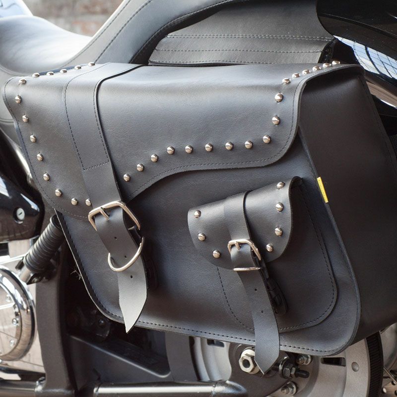 Willie & Max レンジャー スタッドスラントサドルバッグ-03
