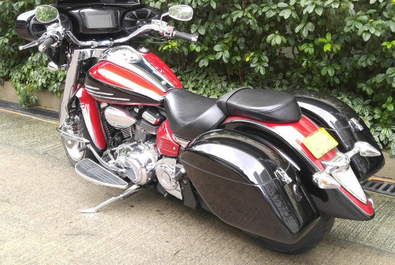 TSU ハードサドルバッグ ジャンボストロングQD ABS ロードライナー ミッドナイト-03