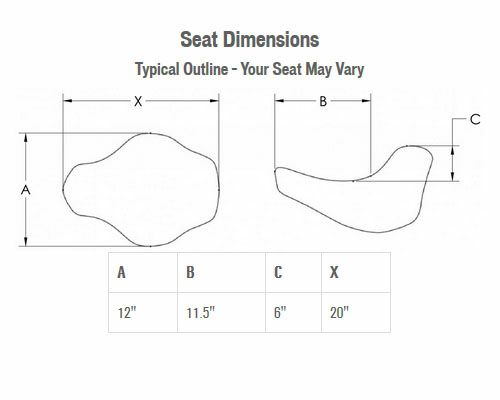 SADDLEMEN RENEGADE デラックスソロシート スムース VTX1300R/S 03-09-02