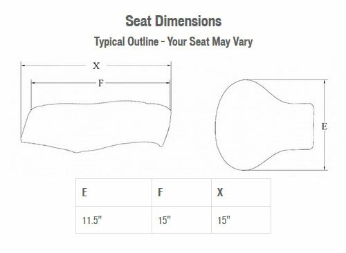 SADDLEMEN ソロシート用 ツーリングピリオンパッド プレーン VTX1300R/S 03-09-02