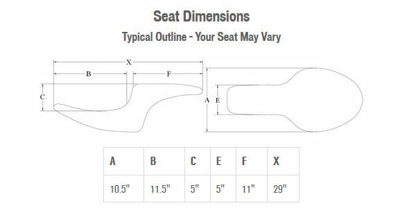 SADDLEMEN Profiler プレーンシート VTX1300R/S 03-09-02