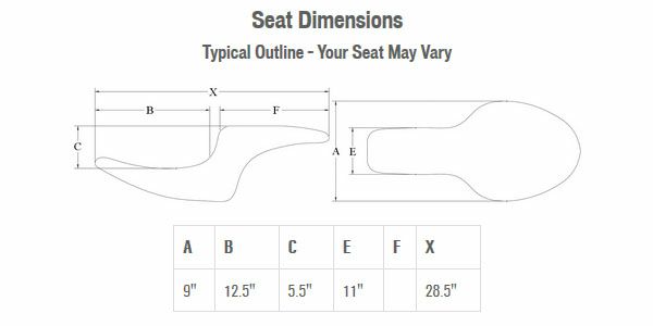 SADDLEMEN Profiler プレーンシート VN1500D/E/N バルカン クラシック 96-08-02