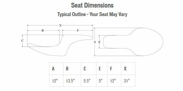 SADDLEMEN Profiler プレーンシート XVS650 V-Star カスタム 98-16-02