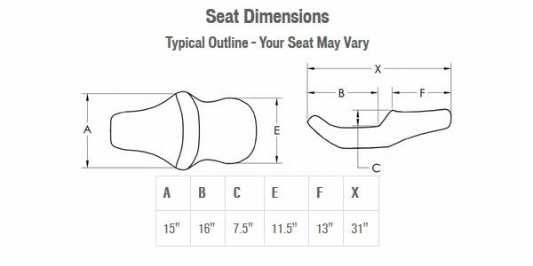 SADDLEMEN Explorer スペシャルシート VL1500 イントルーダーLC 98-04-02
