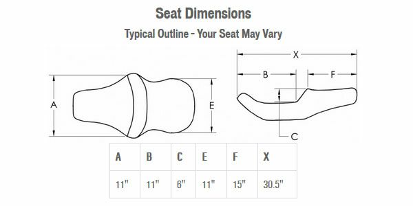 SADDLEMEN Explorer RSシート XVS1100 V-Starクラシック 99-11-02