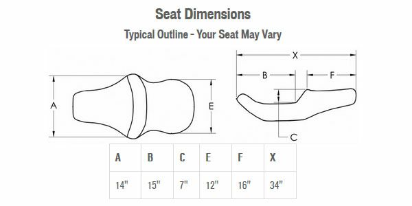 SADDLEMEN Explorer RSシート XVS1300 V-Star/ツアラー 07-16-02