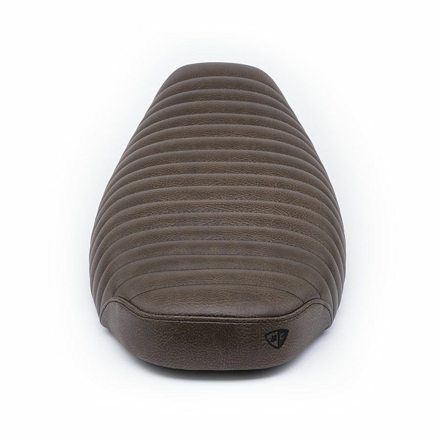 British Customs スラマーシート ブラウン/タックロール ボンネビルT120/ストリートツイン-03