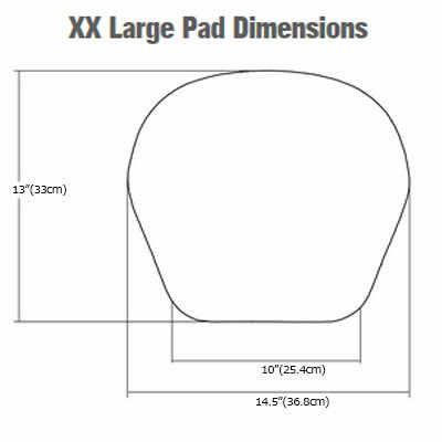 SADDLEMEN SaddleGel コンフォートパッド ジャンボ フリースカバー-02