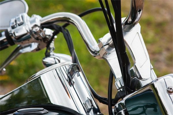 Rox Speeed FX パトリオットシリーズ ピボッティングライザー 1"ハンドル用 4"UP クローム-02