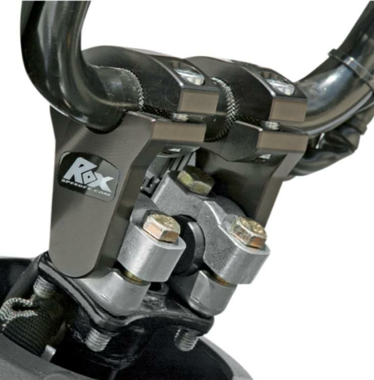 Rox Speeed FX ピボッテイングハンドルバーライザー 7/8"ハンドル用 上がり2" ブラック-01