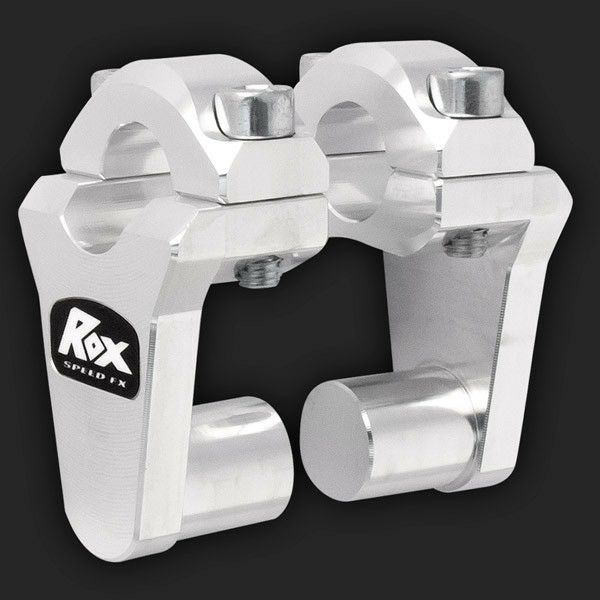 Rox Speeed FX ピボッテイングハンドルバーライザー 7/8"ハンドル用 上がり2" アルミ-01