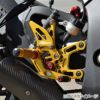 Hotbodies Racing MGP アジャスタブルリアセット ブラック Ninja ZX-10R 11-16-03