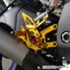 Hotbodies Racing MGP アジャスタブルリアセット ブラック YZF-R6 06-17-03