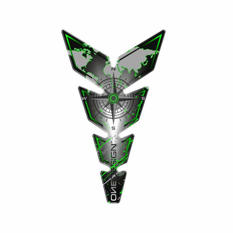 プリント(print) タンクパッド カーディナル グリーン-01