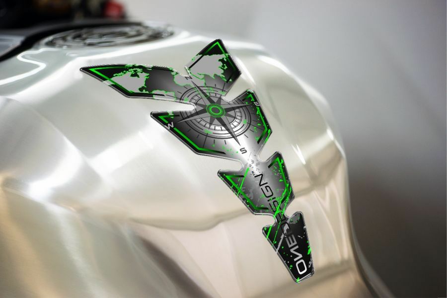 プリント(print) タンクパッド カーディナル グリーン-02