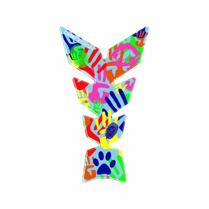 プリント(print) タンクパッド Hands-01