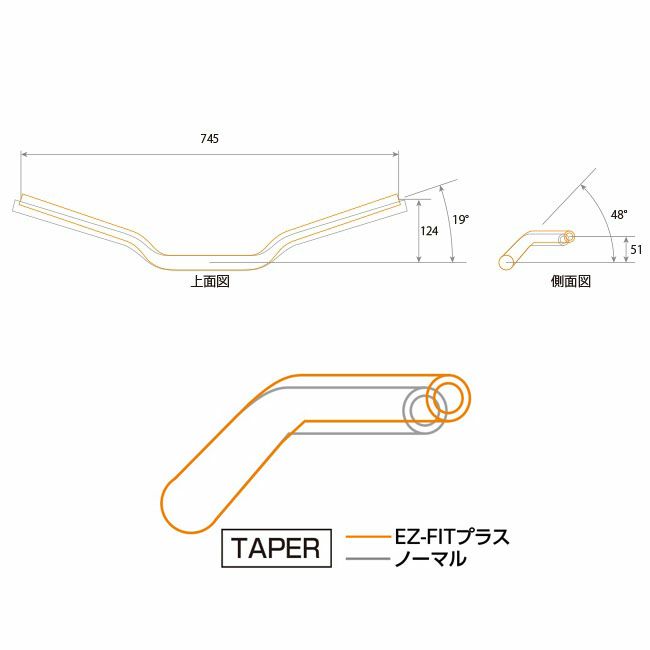 エフェックス(EFFEX) イージーフィットバー Plus ブラック MT09