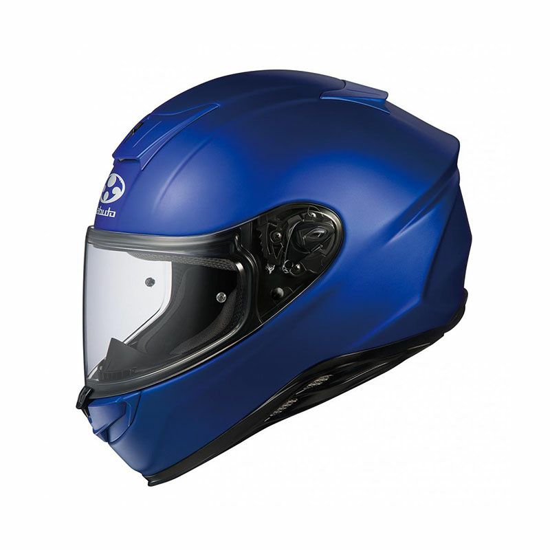 OGK KABUTO ヘルメット AEROBLADE5 フラットブルー XS - バイクウェア