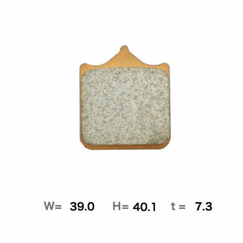 メタリカ(Metallico) フロント ブレーキパッド SPEC03 ブレンボ4pod/4pad 65mmピッチ用-02