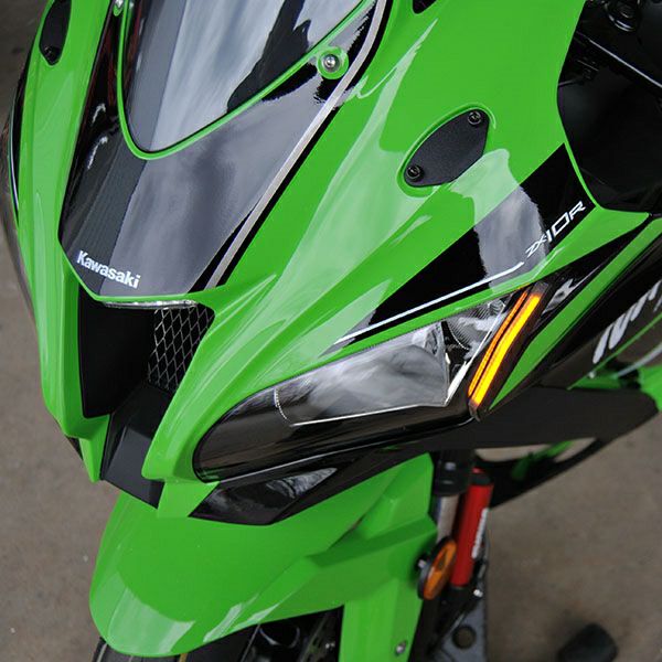 NewRageCycles LEDフロントウィンカー ZX-10R 16- ZX10-FS-16 | バイク