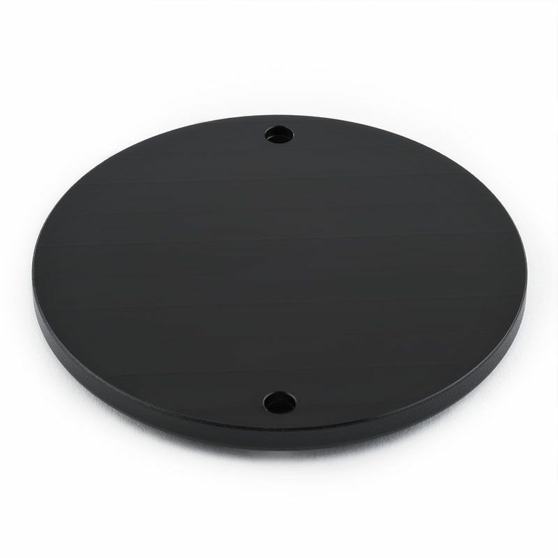 British Customs クラッチカバー 900　ブラック/ポリッシュ-03