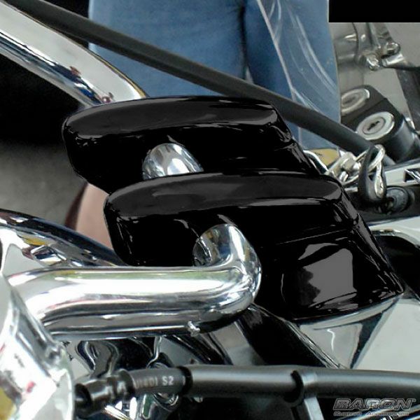 BARON ライナープルバックライザー ヤマハミッドナイトブラック XV1900 