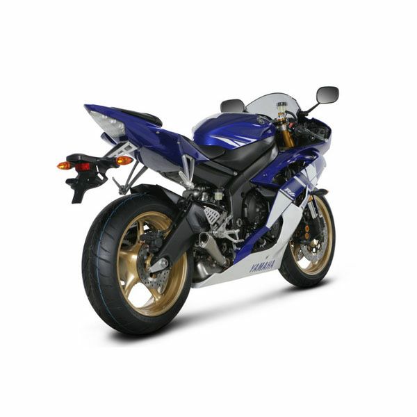 アクラポヴィッチ(AKRAPOVIC) スリップオン・マフラー メガホン チタン YZF-R6 06--02