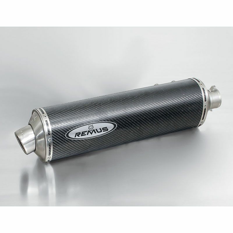 REMUS REVOLUTION スリップオン・マフラー カーボン GSF 1200 Bandit 04-05-01