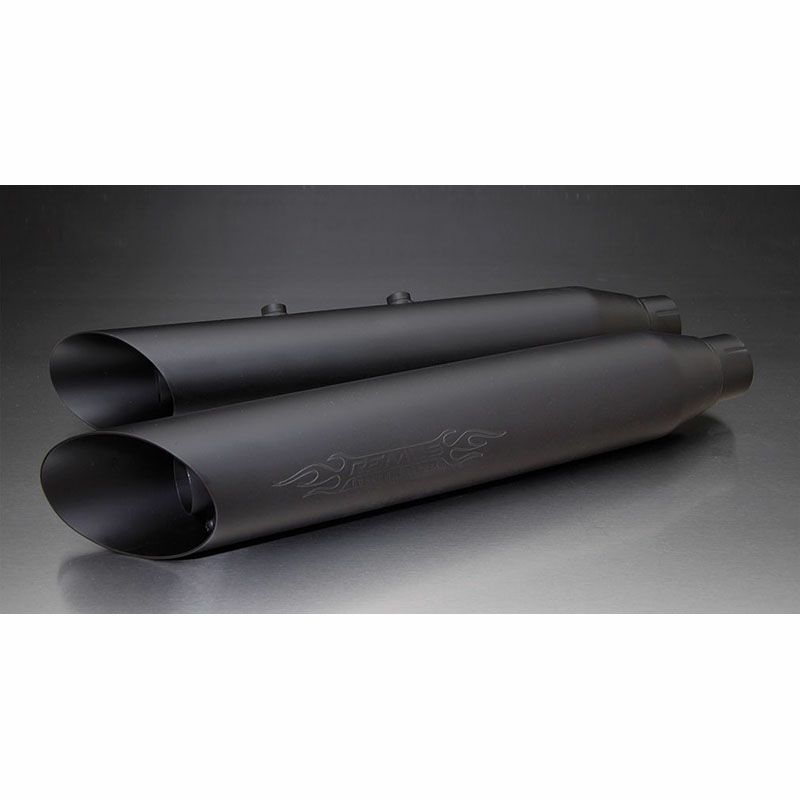 REMUS CUSTOM スリップオン・マフラー ブラック EC規格/左右二本出し